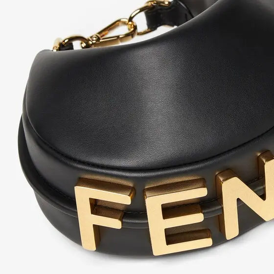 Fendi Fendigraphy Mini Leather Mini-Bag | Thumbnail 4 Fendi Fendigraphy Mini Leather Mini-Bag | Thumbnail 4