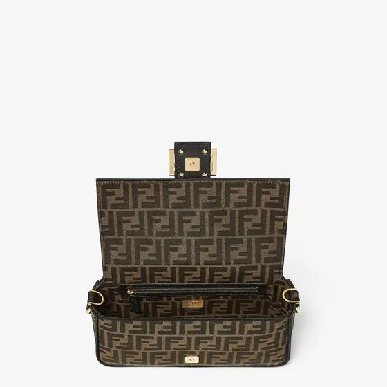 Fendi Baguette FF Jacquard Fabric Bag | Thumbnail 4 Fendi Baguette FF Jacquard Fabric Bag | Thumbnail 4