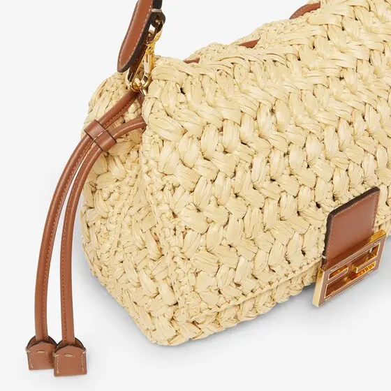 Fendi Baguette Soft Medium Raffia-Effect Woven Bag | Thumbnail 7 Fendi Baguette Soft Medium Raffia-Effect Woven Bag | Thumbnail 7