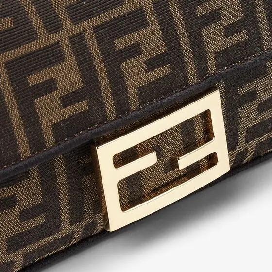 Fendi Baguette Mini FF Jacquard Fabric Bag | Thumbnail 7 Fendi Baguette Mini FF Jacquard Fabric Bag | Thumbnail 7