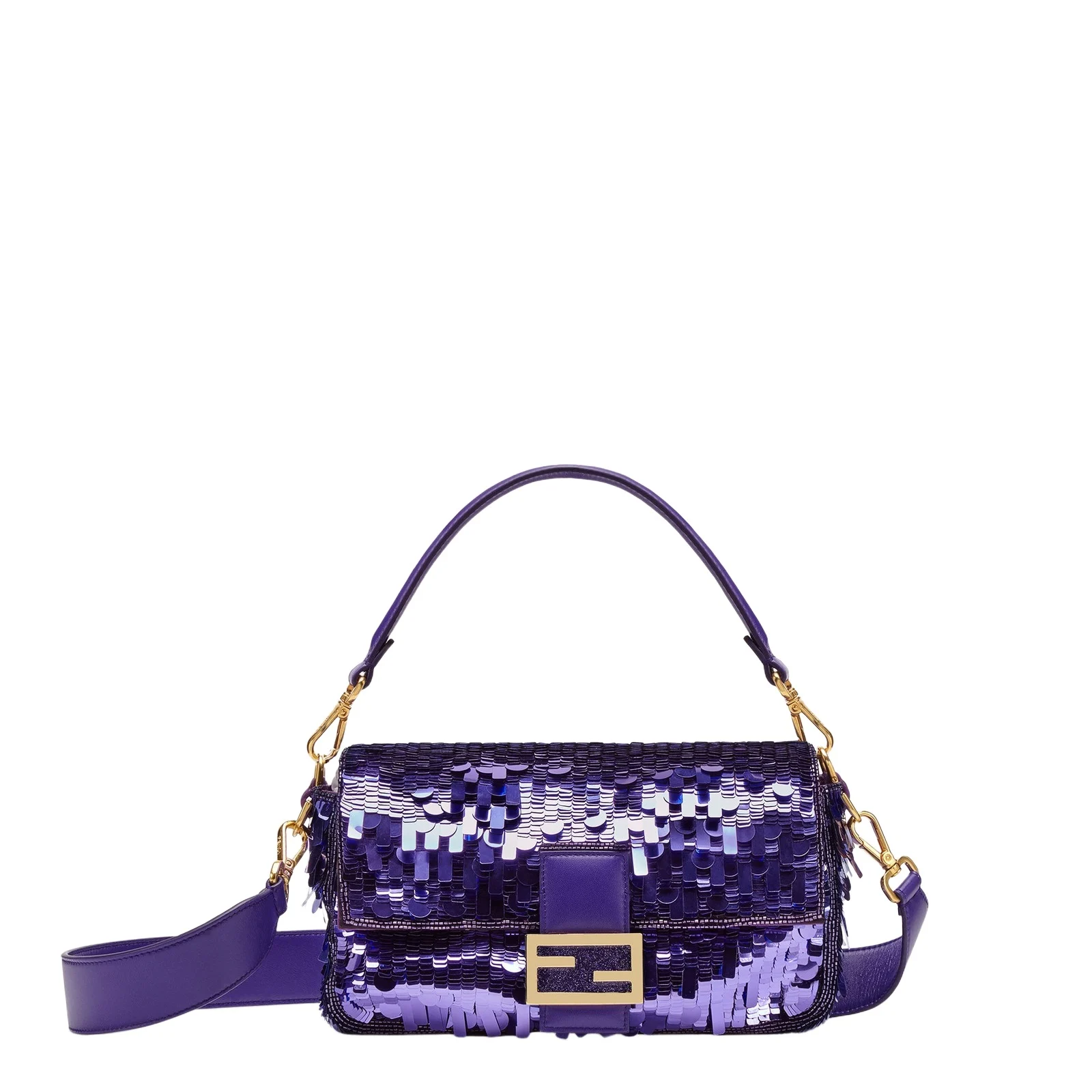 Fendi Baguette Sequined Bag