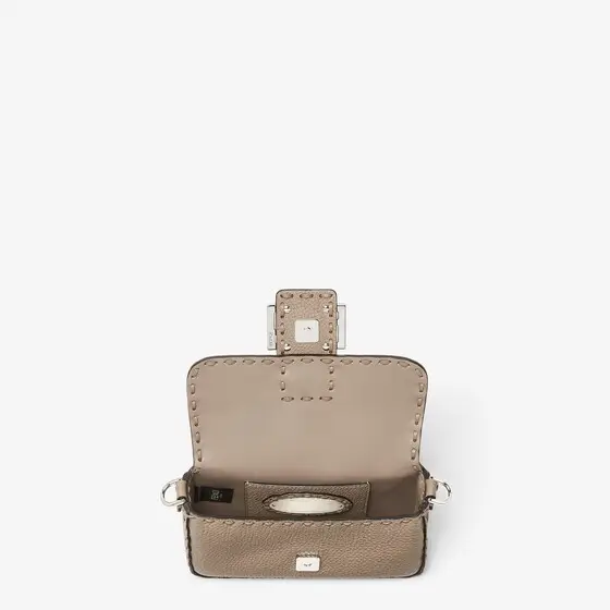 Fendi Baguette Mini Selleria Bag with 309 Hand-Sewn Topstitches | Thumbnail 4 Fendi Baguette Mini Selleria Bag with 309 Hand-Sewn Topstitches | Thumbnail 4
