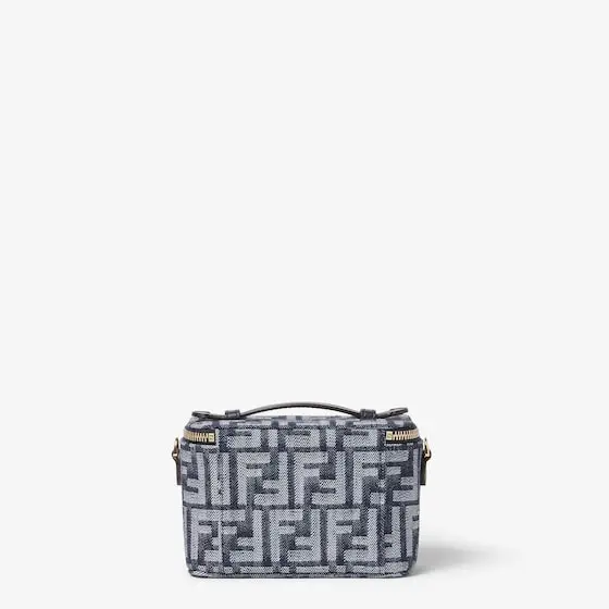 Fendi Vanity Denim-Effect FF Jacquard Mini-Bag | Thumbnail 4 Fendi Vanity Denim-Effect FF Jacquard Mini-Bag | Thumbnail 4
