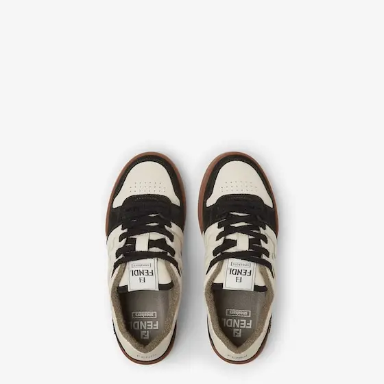 Fendi Match Low Tops in Black Suede | Thumbnail 4 Fendi Match Low Tops in Black Suede | Thumbnail 4