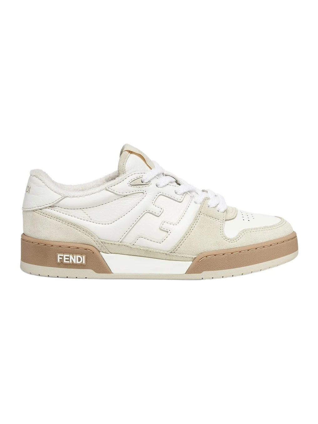Fendi Match Suede Low Tops
