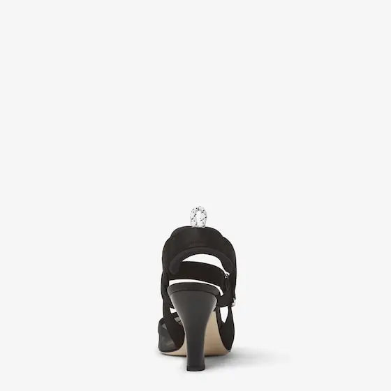 Fendi Colibrì Leather and Mesh, High-Heeled Slingbacks | Thumbnail 3 Fendi Colibrì Leather and Mesh, High-Heeled Slingbacks | Thumbnail 3