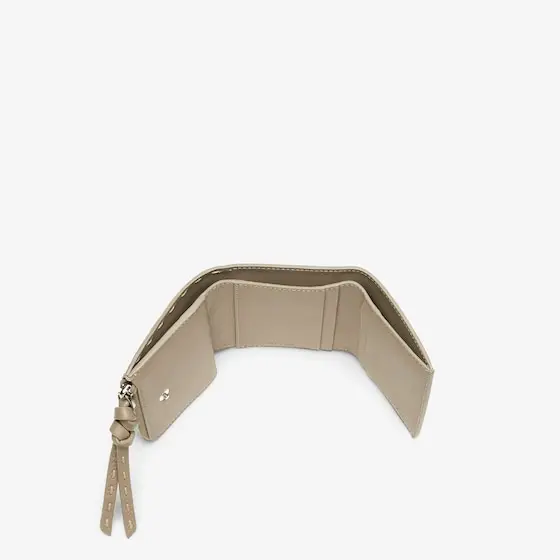 Fendi Peekaboo Micro Trifold Selleria Wallet with 82 Hand-Sewn Stitches | Thumbnail 4 Fendi Peekaboo Micro Trifold Selleria Wallet with 82 Hand-Sewn Stitches | Thumbnail 4
