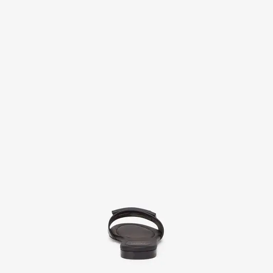 Fendi Signature Leather Slides | Thumbnail 3 Fendi Signature Leather Slides | Thumbnail 3