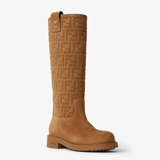Fendi Filo Suede Boots | Thumbnail 2 Fendi Filo Suede Boots | Thumbnail 2