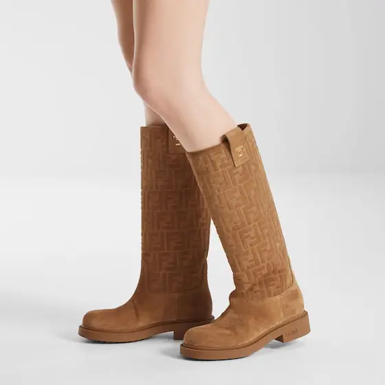 Fendi Filo Suede Boots | Thumbnail 5 Fendi Filo Suede Boots | Thumbnail 5