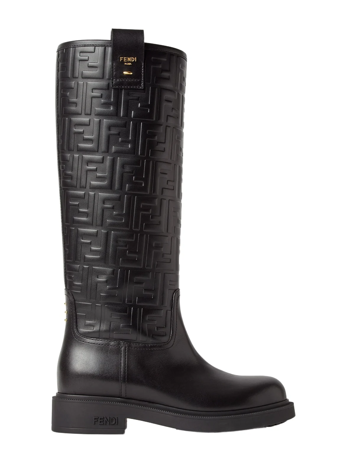 Fendi Filo Leather Boots