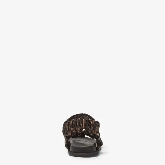 Fendi Feel Satin Sandals | Thumbnail 3