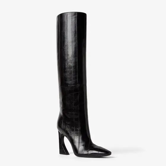 Fendi Tubular boots with tapered toe and high heel featuring | Thumbnail 2 Fendi Tubular boots with tapered toe and high heel featuring | Thumbnail 2