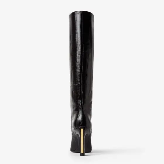Fendi Tubular boots with tapered toe and high heel featuring | Thumbnail 3 Fendi Tubular boots with tapered toe and high heel featuring | Thumbnail 3