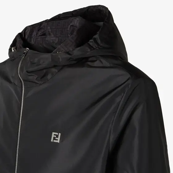 Fendi Blouson with drawstring hood and side pockets | Thumbnail 3 Fendi Blouson with drawstring hood and side pockets | Thumbnail 3