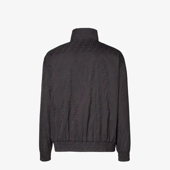 Fendi Padded bomber jacket with high collar and long | Thumbnail 2 Fendi Padded bomber jacket with high collar and long | Thumbnail 2