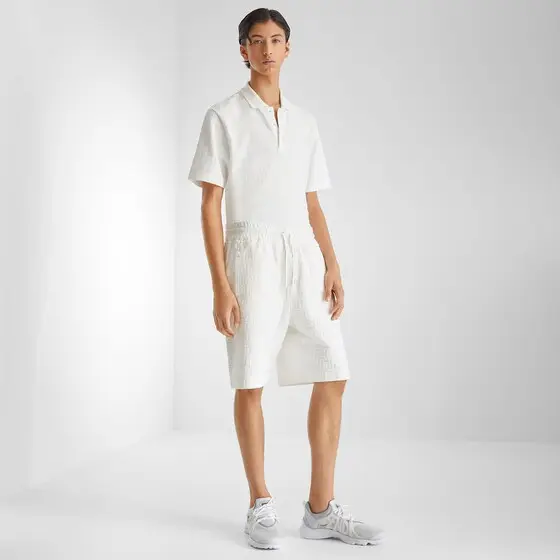 Fendi Bermuda trousers with elasticated drawstring waist | Thumbnail 4