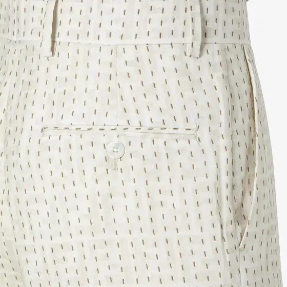 Fendi Bermuda shorts with belt loops at the waist | Thumbnail 3 Fendi Bermuda shorts with belt loops at the waist | Thumbnail 3