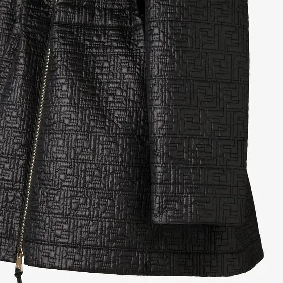 Fendi Technical Fabric FF Quilted Parka | Thumbnail 3 Fendi Technical Fabric FF Quilted Parka | Thumbnail 3