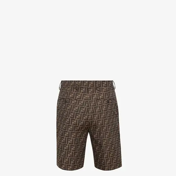 Fendi Bermuda trousers with belt loops at the waist | Thumbnail 2 Fendi Bermuda trousers with belt loops at the waist | Thumbnail 2