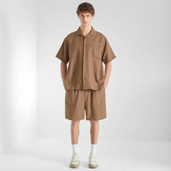 Fendi Bermuda shorts with elasticated waist and adjustable | Thumbnail 4