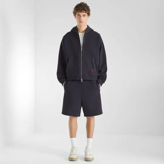 Fendi Bermuda shorts with elasticated drawstring waist | Thumbnail 4
