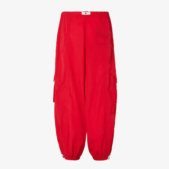 Fendi Parachute trousers with adjustable elastic inserts at | Thumbnail 2 Fendi Parachute trousers with adjustable elastic inserts at | Thumbnail 2