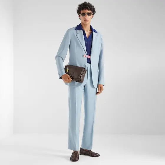 Fendi Tailored trousers with trouser crease and belt loops | Thumbnail 4 Fendi Tailored trousers with trouser crease and belt loops | Thumbnail 4
