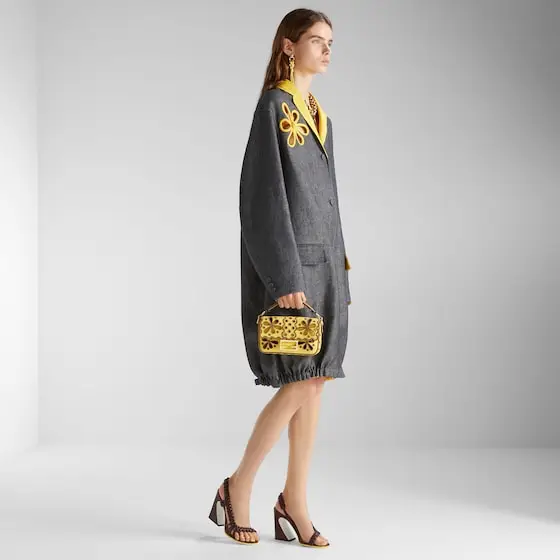Fendi Double Denim Overcoat | Thumbnail 4 Fendi Double Denim Overcoat | Thumbnail 4