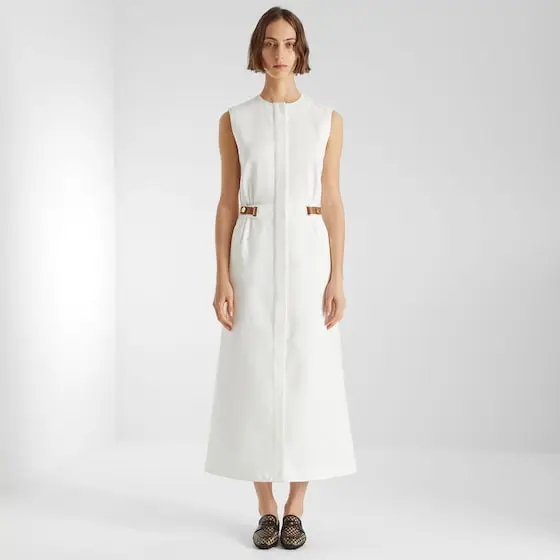 Fendi Linen Dress | Thumbnail 4 Fendi Linen Dress | Thumbnail 4