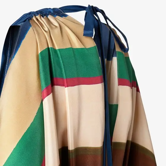 Fendi Striped Silk Jumpsuit | Thumbnail 3