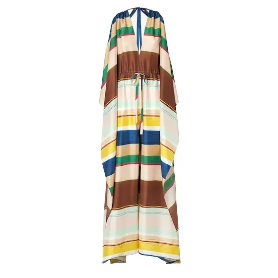 Fendi Sleeveless jumpsuit with flowing lines and wide | Image 1 Fendi Sleeveless jumpsuit with flowing lines and wide | Image 1