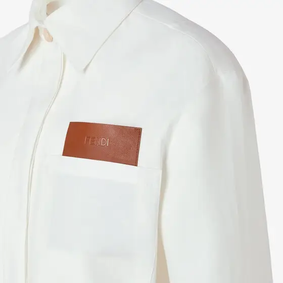 Fendi Linen and Cotton Go-To Jacket | Thumbnail 3 Fendi Linen and Cotton Go-To Jacket | Thumbnail 3