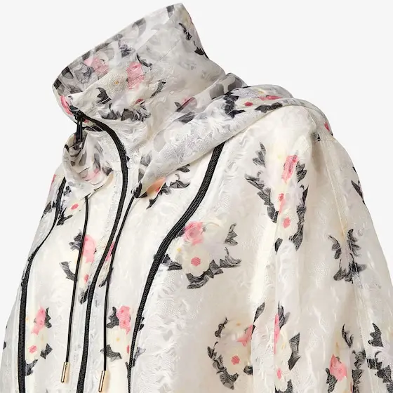 Fendi Parka jacket with high collar and drawstring hood | Thumbnail 3 Fendi Parka jacket with high collar and drawstring hood | Thumbnail 3