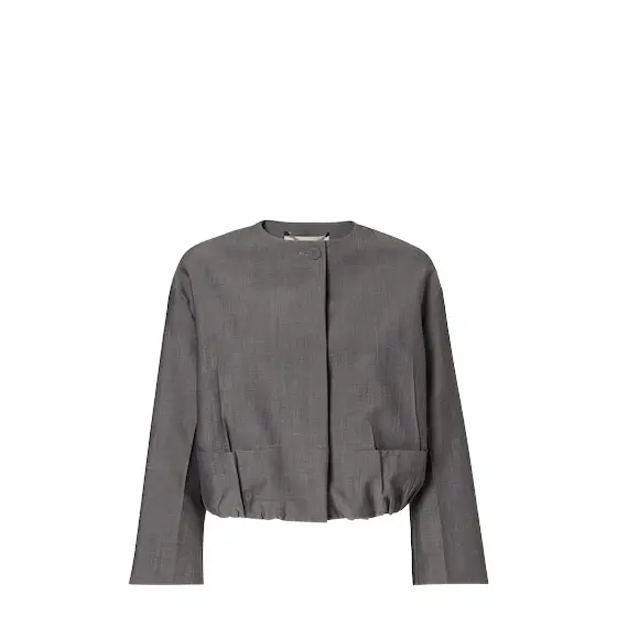 Fendi Short crew-neck jacket with two patch pockets on the front | Image 1 Fendi Short crew-neck jacket with two patch pockets on the front | Image 1