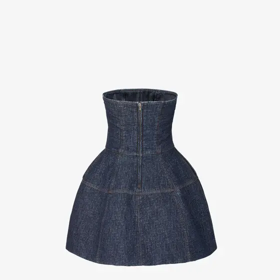 Fendi FF Denim Dress | Thumbnail 2