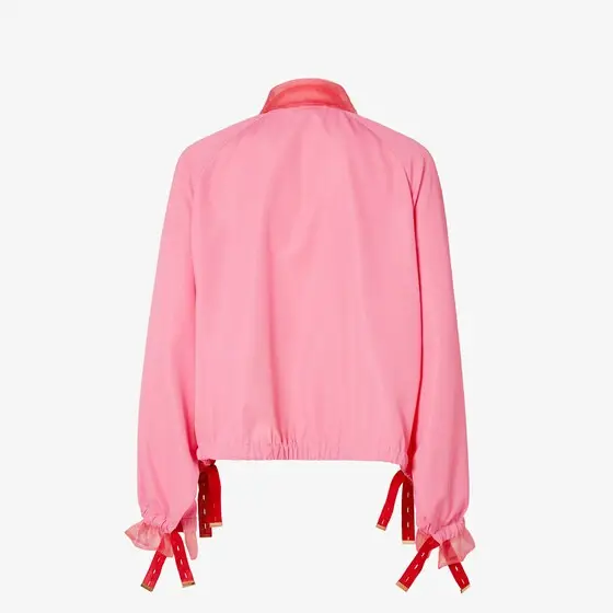 Fendi Bomber-inspired jacket with shirt collar and raglan sleeves | Thumbnail 2 Fendi Bomber-inspired jacket with shirt collar and raglan sleeves | Thumbnail 2