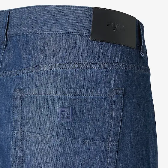 Fendi Straight-cut five-pocket trousers | Thumbnail 3