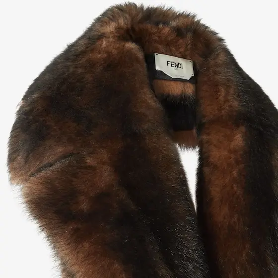 Fendi Large, wraparound maxi scarf | Thumbnail 3 Fendi Large, wraparound maxi scarf | Thumbnail 3