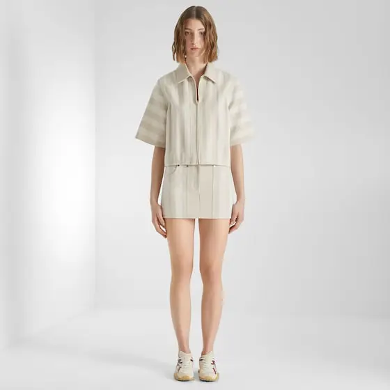 Fendi Pequin Drill Skirt | Thumbnail 4 Fendi Pequin Drill Skirt | Thumbnail 4
