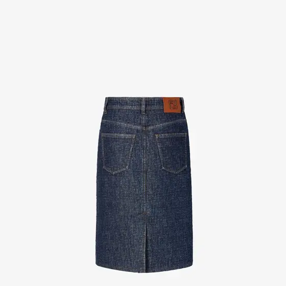 Fendi FF Denim Skirt | Thumbnail 2 Fendi FF Denim Skirt | Thumbnail 2