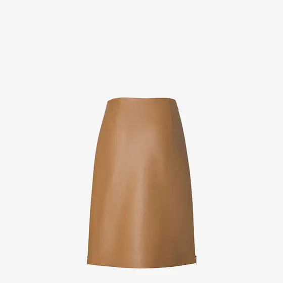 Fendi Leather Skirt with Selleria Stitching. | Thumbnail 2 Fendi Leather Skirt with Selleria Stitching. | Thumbnail 2