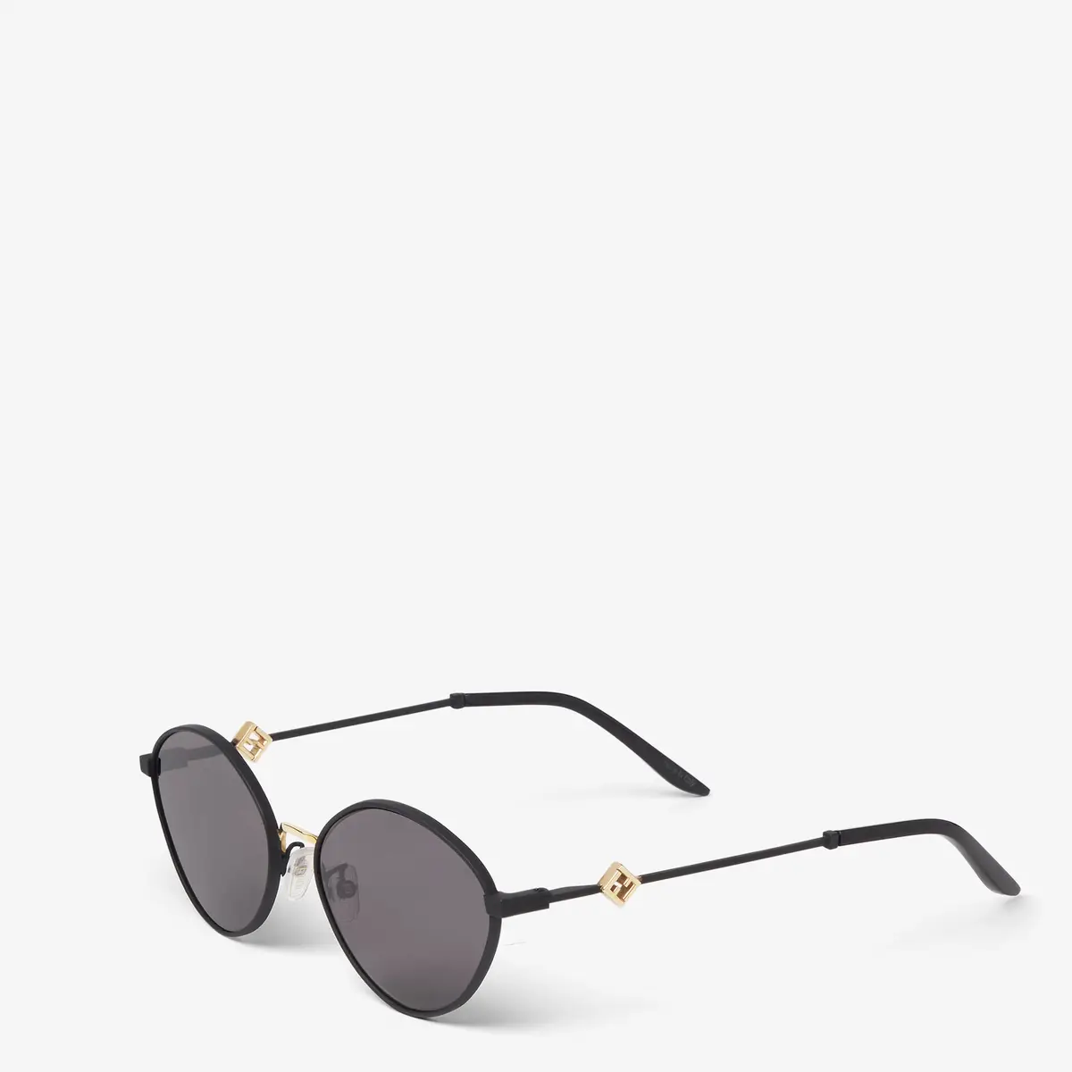 Fendi Geometric oval FF Diamonds glasses made of metal | Thumbnail 2 Fendi Geometric oval FF Diamonds glasses made of metal | Thumbnail 2