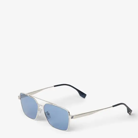 Fendi Ultra-lightweight, square pilot sunglasses made of metal | Thumbnail 2 Fendi Ultra-lightweight, square pilot sunglasses made of metal | Thumbnail 2