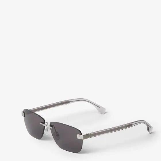 Fendi Rectangular rimless sunglasses, distinguished by hinges | Thumbnail 2 Fendi Rectangular rimless sunglasses, distinguished by hinges | Thumbnail 2