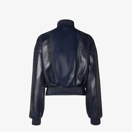 Fendi Perforated Nappa Leather Jacket | Thumbnail 2 Fendi Perforated Nappa Leather Jacket | Thumbnail 2