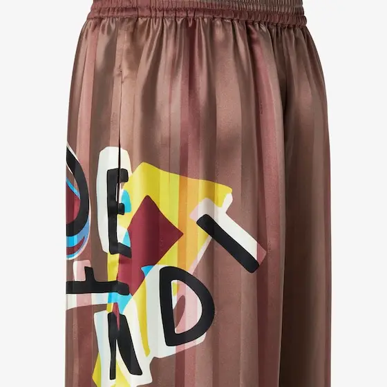 Fendi Jacquard Pequin Pants | Thumbnail 3 Fendi Jacquard Pequin Pants | Thumbnail 3