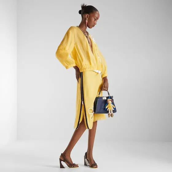 Fendi Straight midi skirt | Thumbnail 4