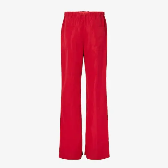 Fendi Wide-leg trousers with trouser crease and internal slits at | Thumbnail 2 Fendi Wide-leg trousers with trouser crease and internal slits at | Thumbnail 2