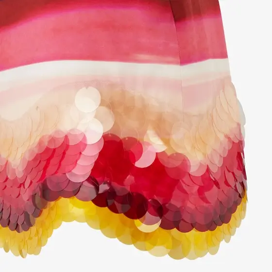 Fendi Poplin Skirt with Sequins | Thumbnail 3 Fendi Poplin Skirt with Sequins | Thumbnail 3